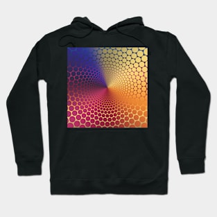 Optical Illusion Angle Gradient on Linear Gradient Hoodie